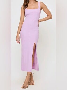 L Space Vivienne Rib Cover Up Dress - Size XL